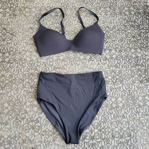 Lululemon Athletica Gray Bikini Set